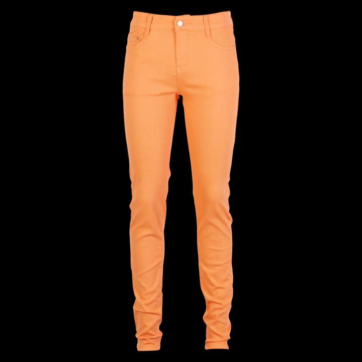 Priser på BS Jeans Dame Jeans - Orange - 44