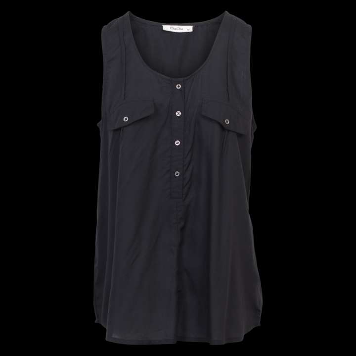Priser på ChaCha Dame Top - Black - M
