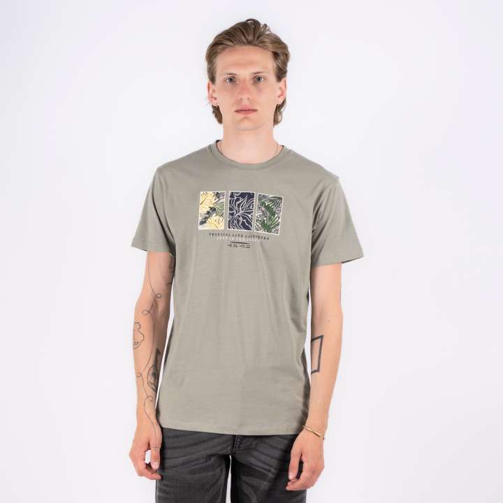 Priser på Marcus Jeb Herre T-shirt - Green Shadow - 3XL