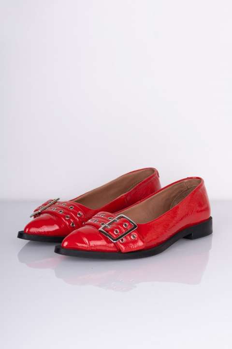 Priser på Pavement - Sko - Saso Low - Red Patent