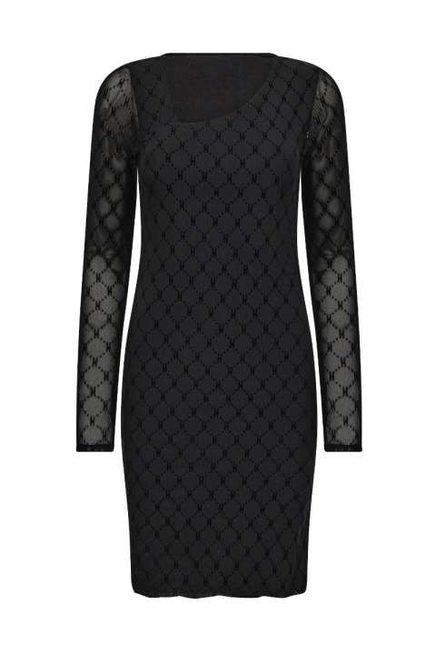 Priser på Hype The Detail - Kjole - Mesh Dress - Sort