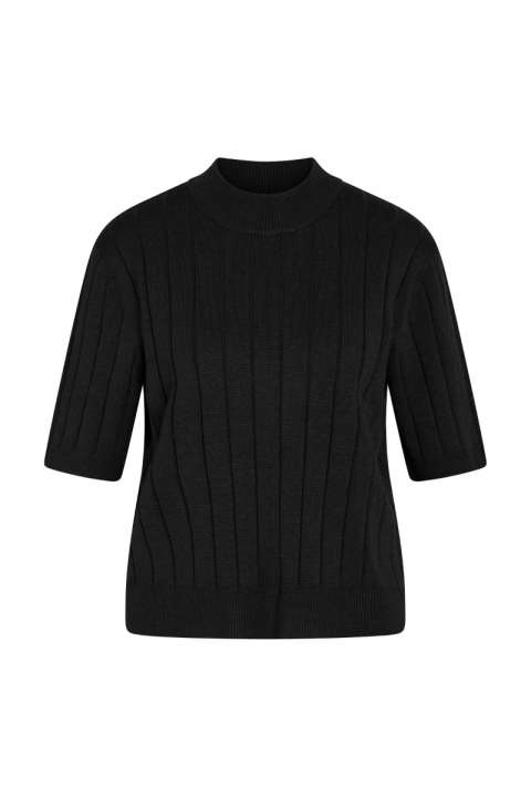 Priser på Bruuns Bazaar - T-shirt - AnemoneBBGlady knit - Black