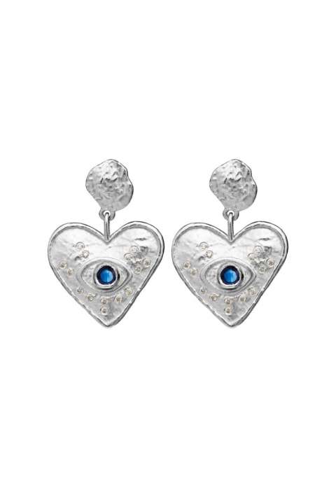 Priser på Maanesten - Ørering - Constantine Earrings - Sølv