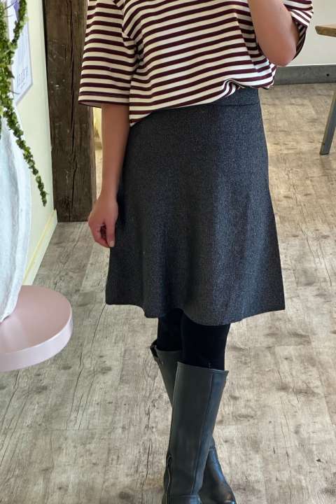 Priser på Nümph - Nederdel - Nu Lillypilly Lurex Skirt - Caviar