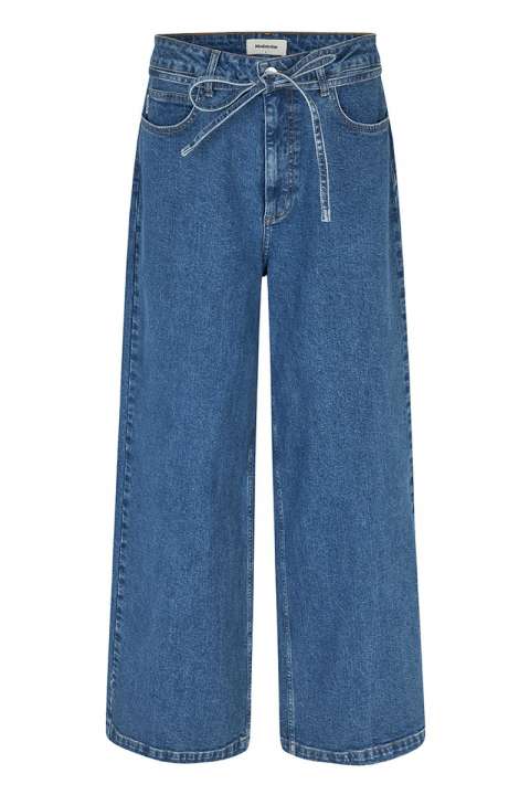 Priser på Modström - Jeans - IsoldeMD Solid Pants - Distressed Blue