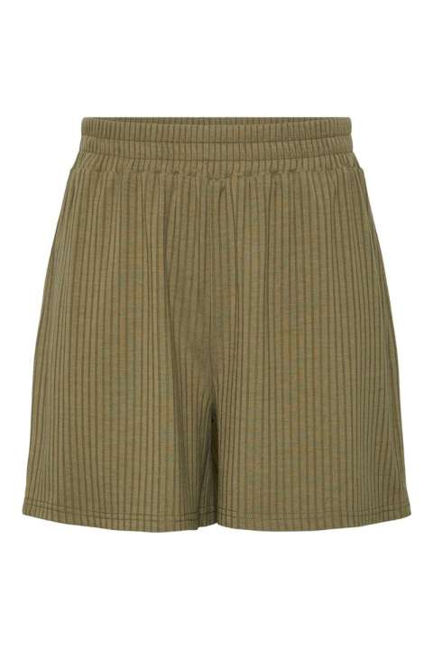 Priser på Pieces - Shorts - PC Kylie Hw Shorts - Deep Lichen Green