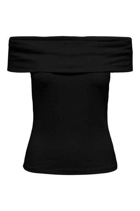 Priser på JDY - Top - Fransiska S/S Offshoulder Top - Black