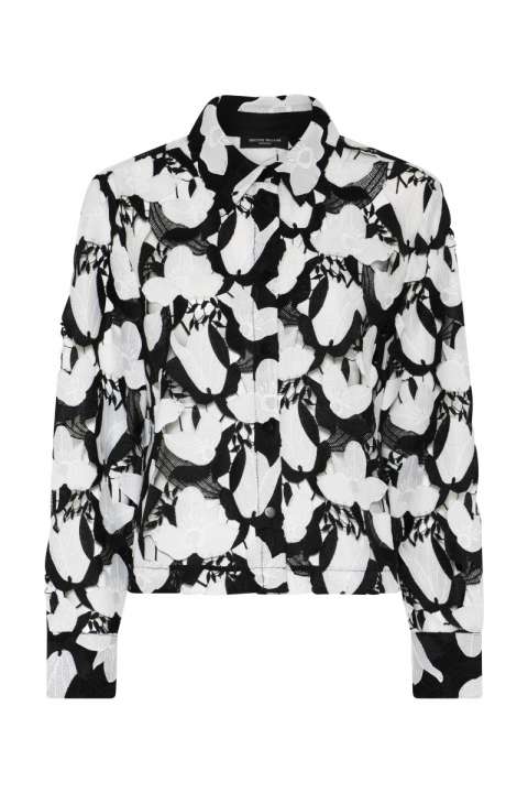 Priser på Bruuns Bazaar - Skjorte - Women BellflowerBBFeruze Shirt - Black/White