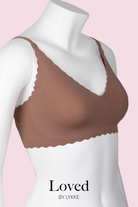 Priser på Loved by Lykke - Undertøj - Loved Bra - Mocca
