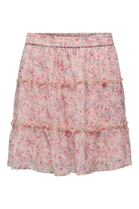 Priser på JDY - Nederdel - JDY Melly Skirt Wvn - Peach Whip