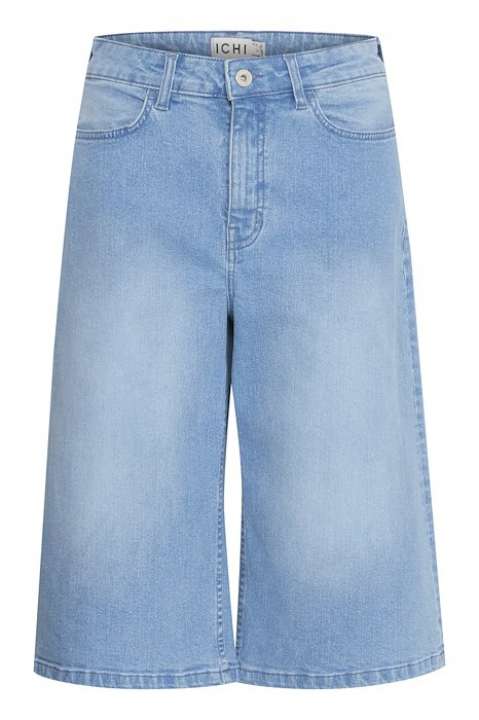 Priser på Ichi - Shorts - IH Cally SHO - Light blue washed
