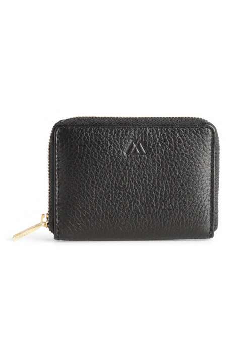 Priser på Markberg - Pung - SelmaMBG Wallet Grain - Black w/Gold