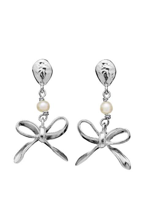 Priser på Maanesten - Øreringe - Lauren Earrings - Sølv