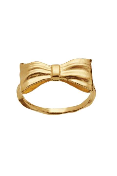 Priser på Maanesten - Ring - Satin Ring - Guld