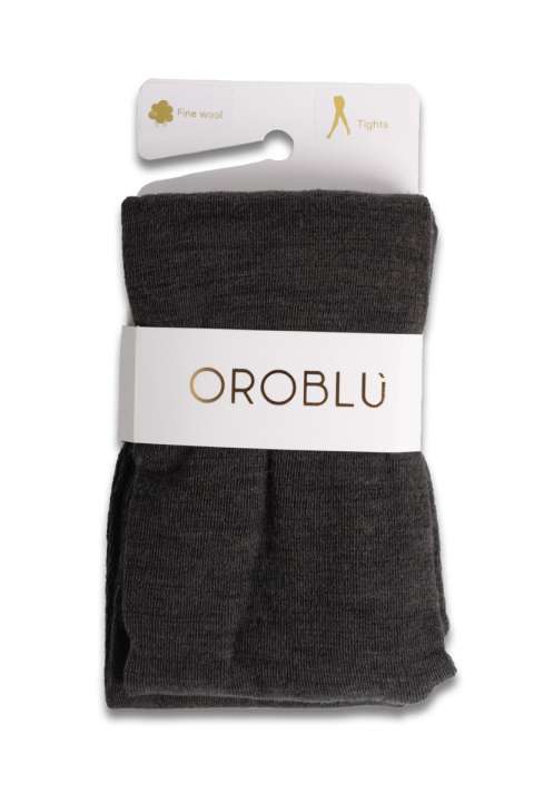 Priser på Oroblu - Strømpebukser - Nives Fine Wool Tights - Grey