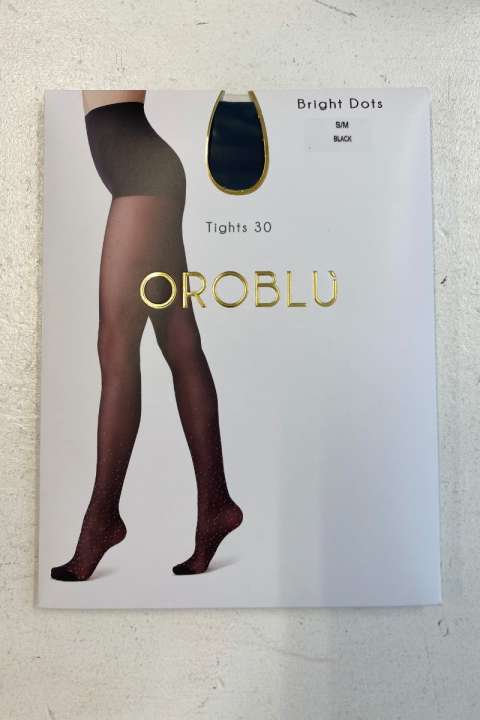 Priser på Oroblu - Strømpebukser - Bright Dots Tights 30 - Black