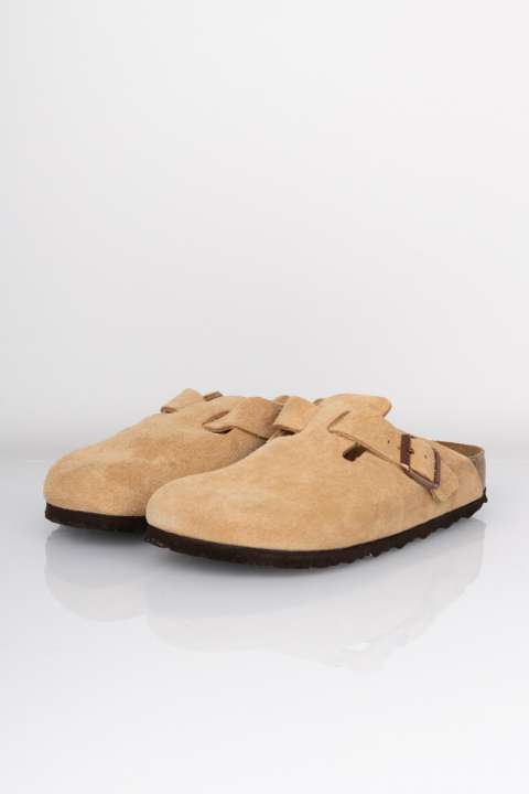 Priser på Birkenstock - Sandal - Boston LEVE - Latte Cream