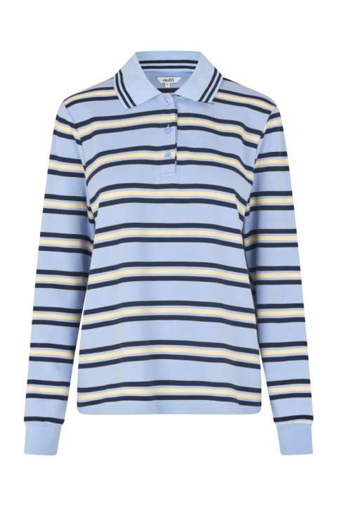 Priser på MbyM - Bluse - Polla-M - Cool Blue Stripe