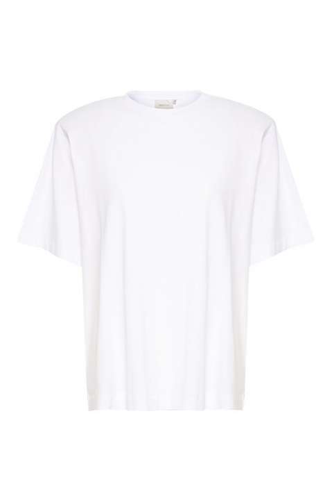 Priser på Gestuz - T-shirt - SamurillyGZ Back Emb Tee - Bright White