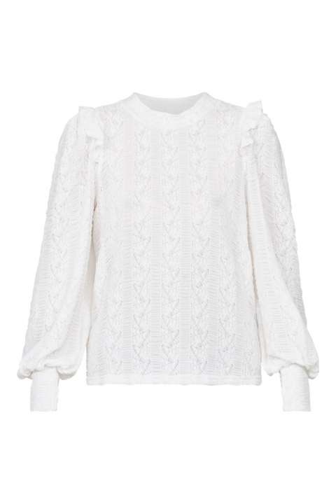 Priser på Sisters Point - Bluse - Eina-LS3 - White