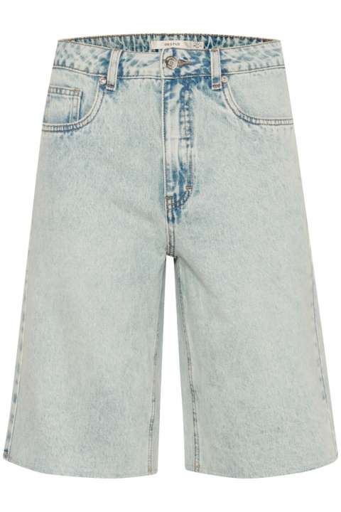 Priser på Gestuz - Shorts - GZasher HW Long Shorts - Mid Acid Wash