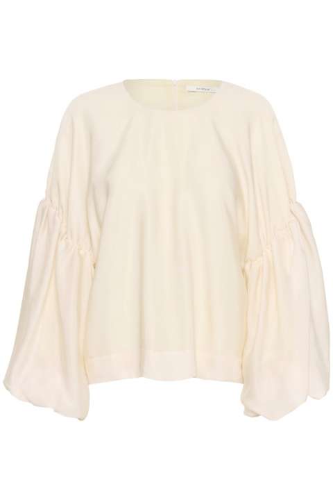 Priser på Gestuz - Bluse - GZmalloon Blouse - Egret
