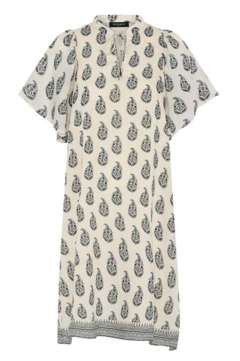 Priser på Bruuns Bazaar - Kjole - Women DuscleBBJulia Dress - Cream/Black
