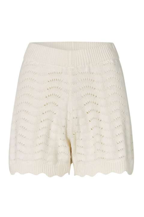 Priser på A-View - Shorts - Beana Knit Shorts - Off white