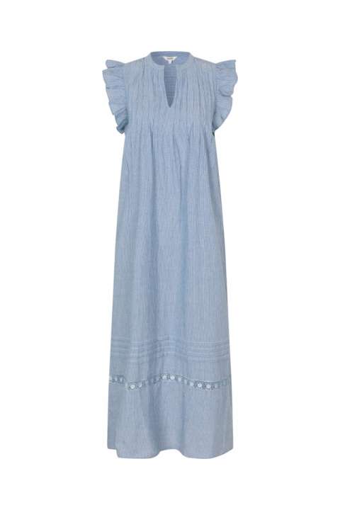 Priser på MbyM - Kjole - Gemala X-Long-M - Blue White Stripe