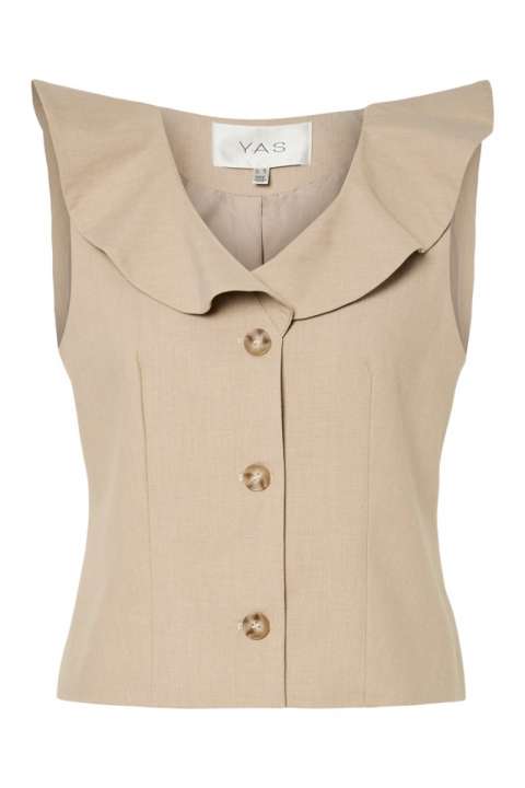 Priser på Y.A.S - Vest - Yasligga Waistcoat - Humus
