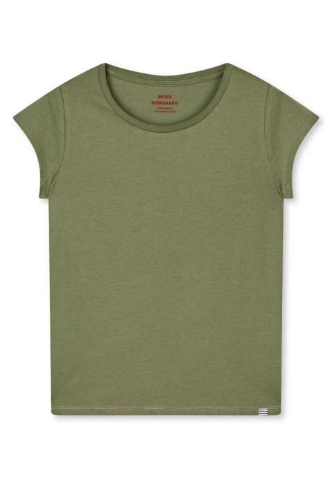 Priser på Mads Nørgaard - T-shirt - Organic Jersey Teasy Tee Fav - Four Leaf Clover
