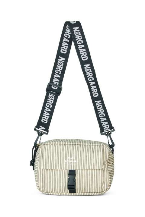 Priser på Mads Nørgaard - Taske - Broma Aop Fae Bag - Four Leaf Clover/Whitecap Grey