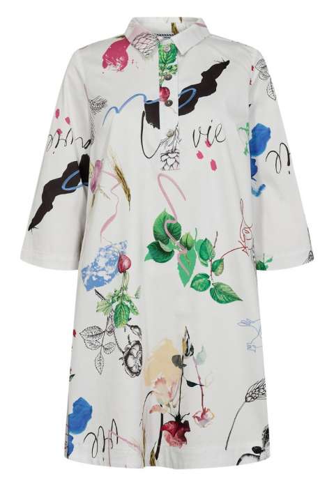 Priser på Nümph - Kjole - NU Silja Shirt Dress - Pristine