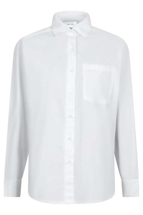 Priser på Neo Noir - Skjorte - Dalma C Poplin Shirt - White