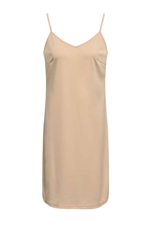 Priser på A-View - Kjole - Slip Dress - Nude