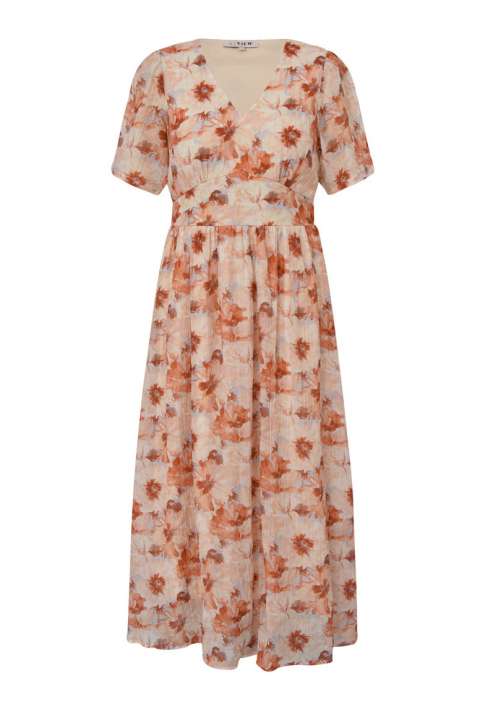 Priser på A-View - Kjole - Elena Dress - Sand/peach