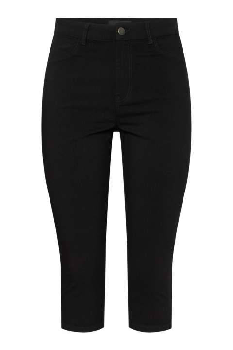 Priser på Pieces - Bukser - Skinwear Capri Pants - Black