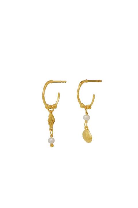 Priser på Maanesten - Øreringe - Ophelia Earrings - Guld