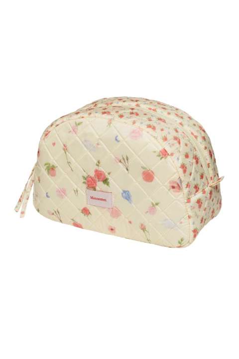 Priser på Maanesten - Toilettaske - Makeup Bag Big - Roses and Shells