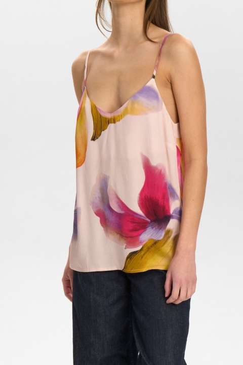 Priser på Nümph - Top - Botanica Slip Top - Pearl