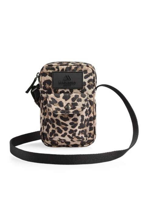 Priser på Markberg - Taske - DarlaMBG Mini Cross. Bag, Mono - Leopard