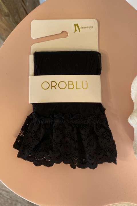 Priser på Oroblu - Strømper - Sweetie Knee-high 20 - Black