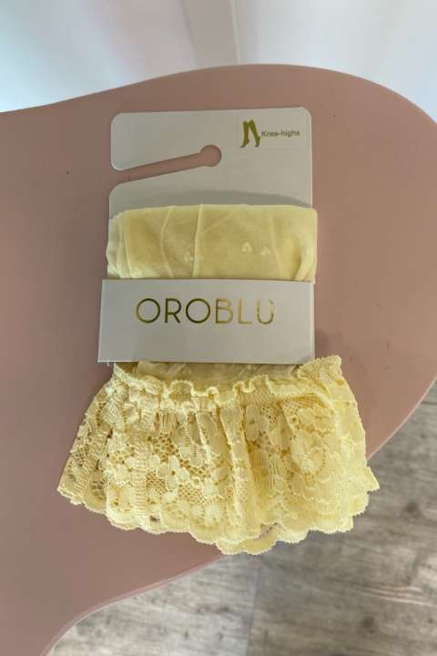 Priser på Oroblu - Strømper - Sweetie Knee-High - Vanilla