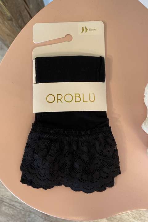 Priser på Oroblu - Strømper - Sweetie socks 20 - Black