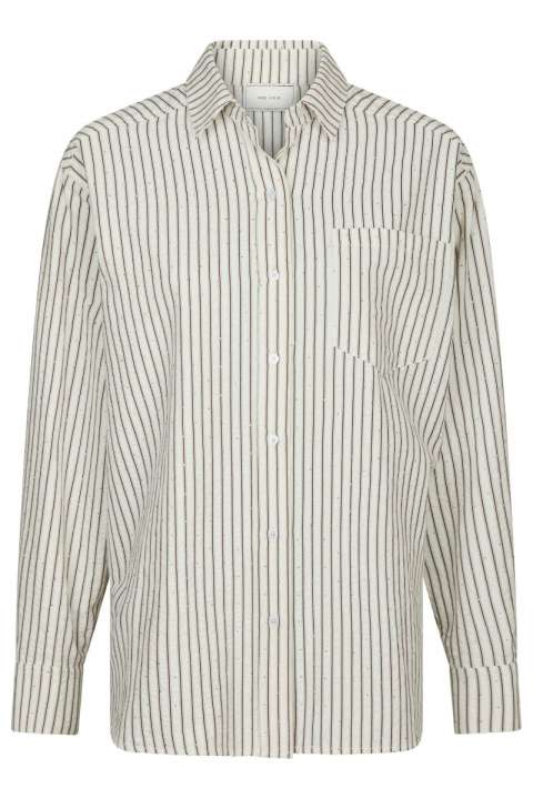 Priser på Neo Noir - Skjorte - Dalma Crepe Stone Shirt - Brown