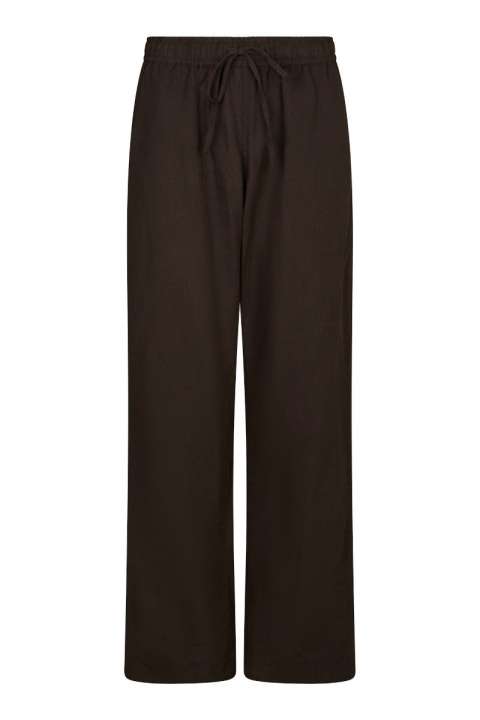 Priser på Neo Noir - Bukser - Sonar Linen Pants - Dark brown