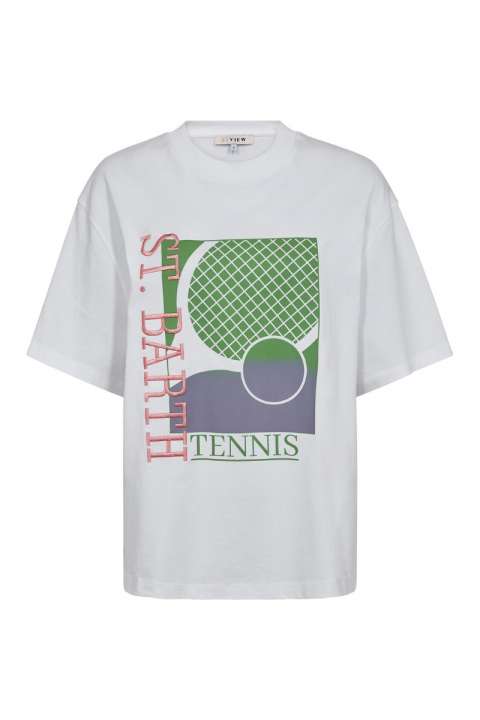 Priser på A-View - T-shirt - Best Barth - White