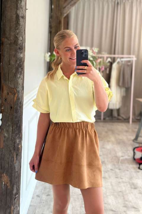 Priser på A-View - Nederdel - Ally skirt - Camel