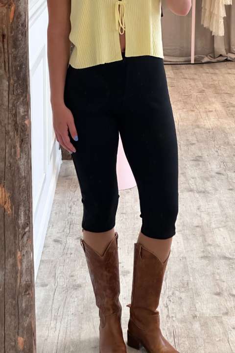 Priser på Modström - Bukser - Tanny Capri Pants - Black
