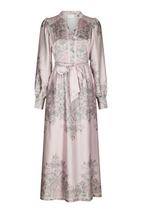 Priser på Neo Noir - Kjole - Nova Paisley Border Dress - Rose